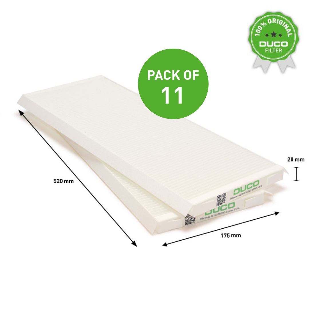 Filtersets voor DucoBox Energy Premium (11 filtersets)
