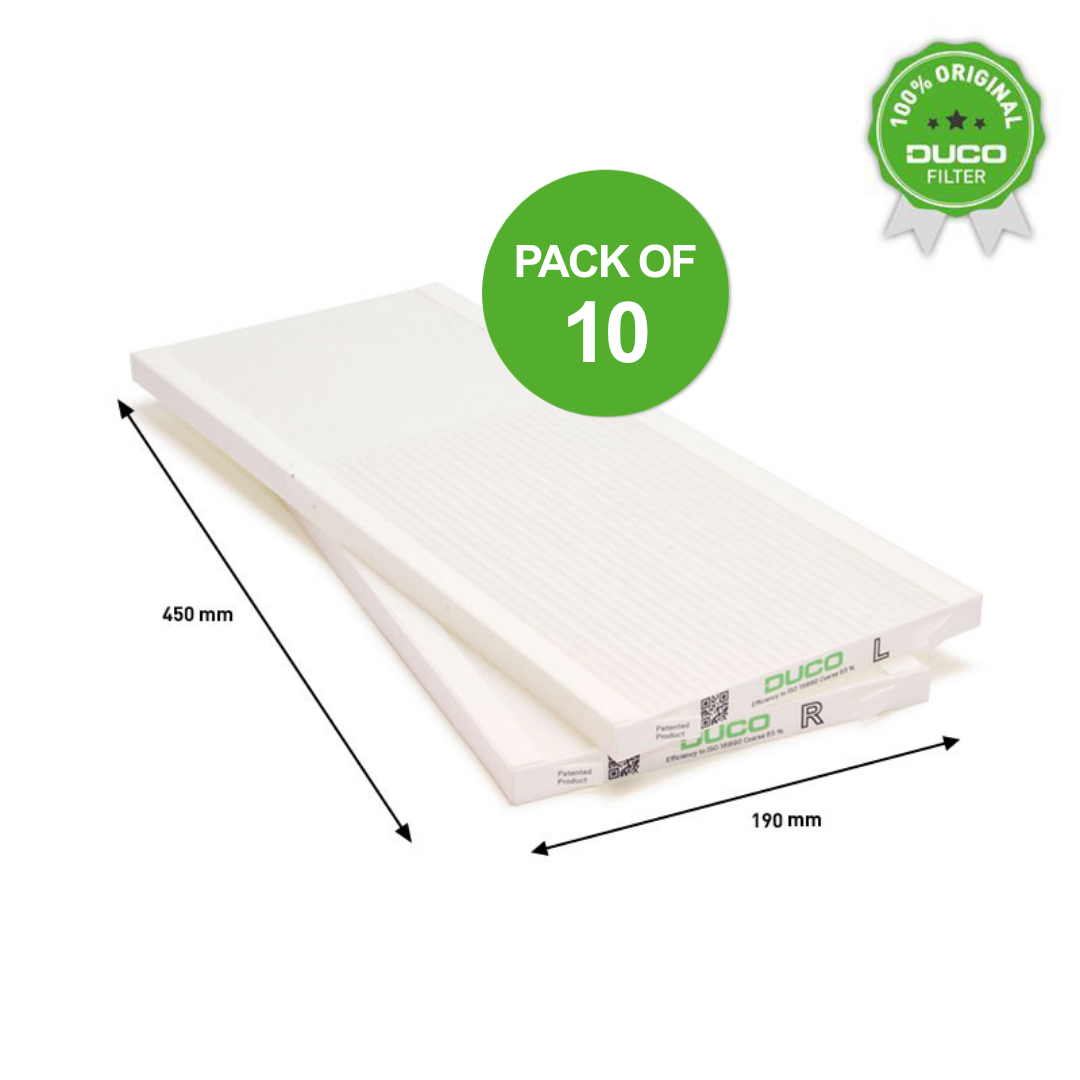Filtersets voor DucoBox Energy Comfort D325 (10 filtersets)