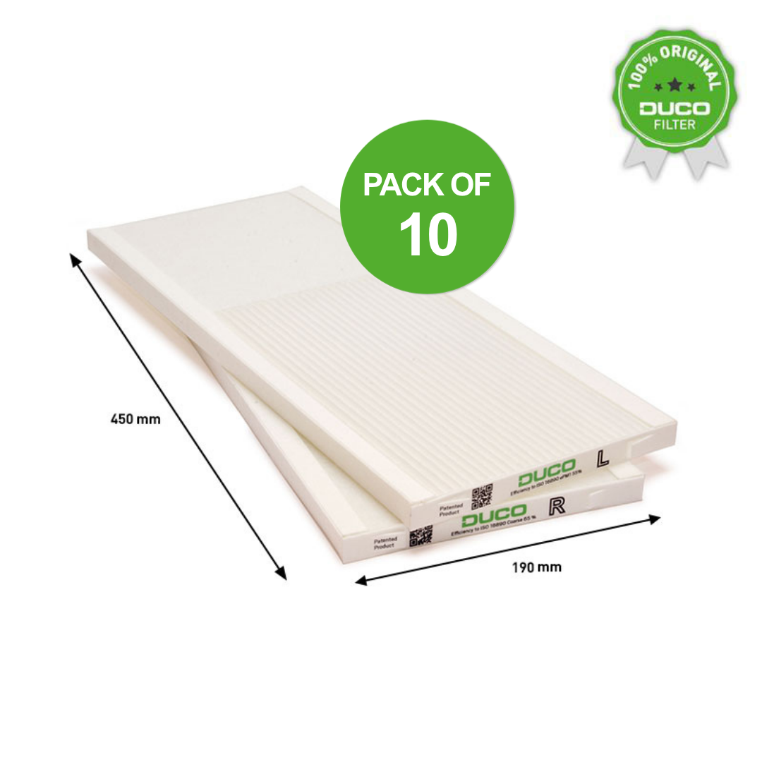 Filtersets voor DucoBox Energy Comfort D325 (10 filtersets)