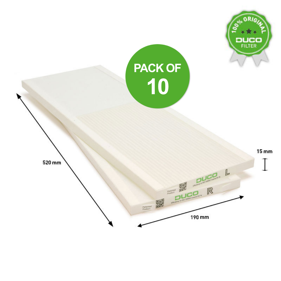 Filtersets voor DucoBox Energy Comfort Plus (10 filter sets)