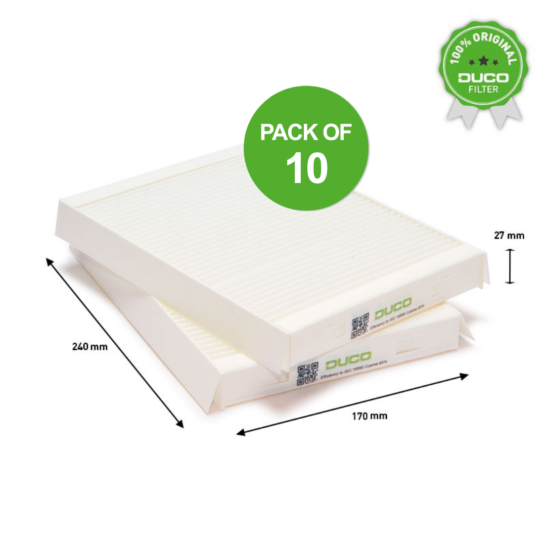 Original Filter sets for DucoBox Energy Sky D275 (10 filter sets)
