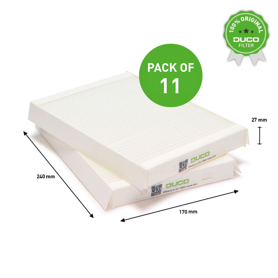 Filtersets voor DucoBox Energy Sky (11 filtersets)