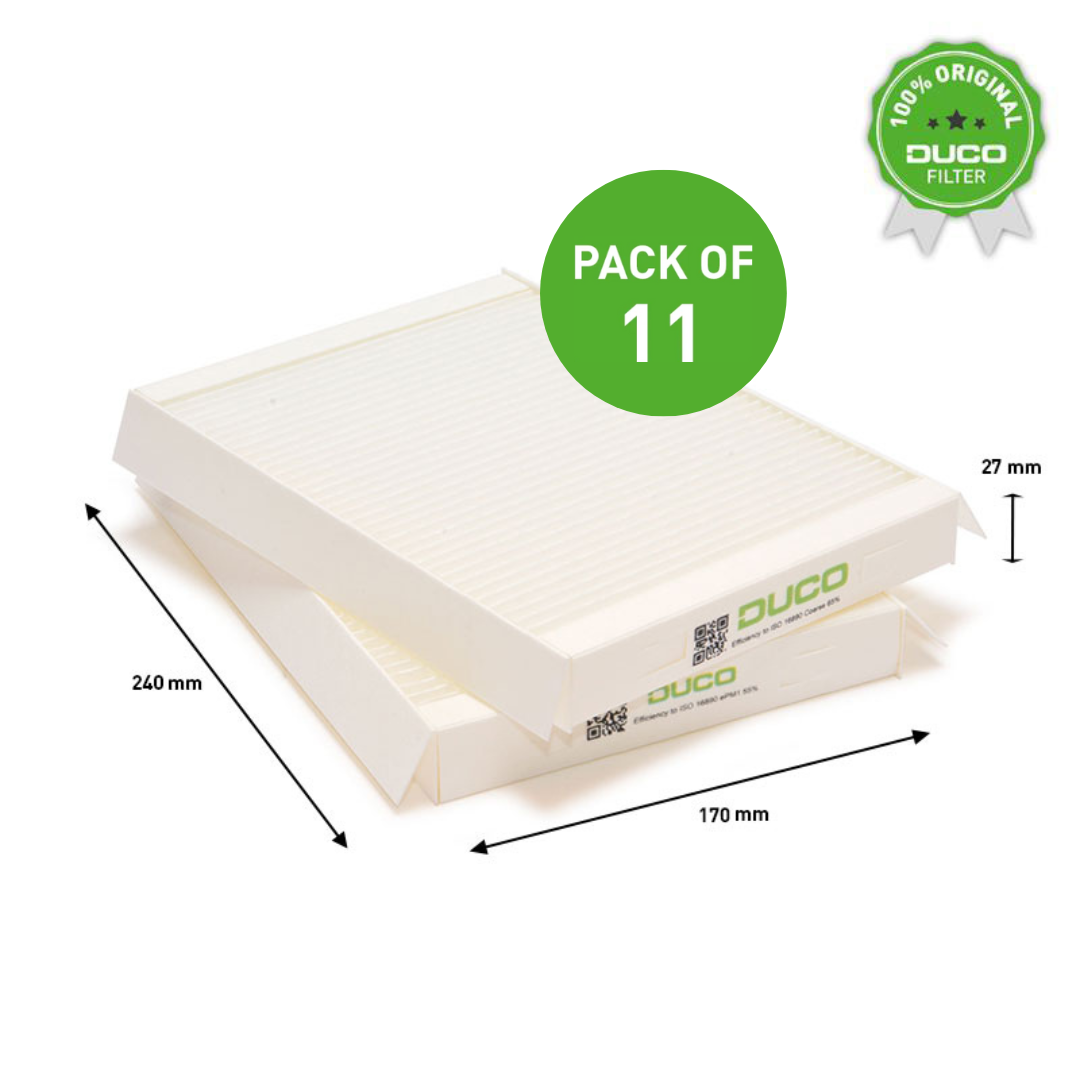 Filtersets voor DucoBox Energy Sky (11 filtersets)