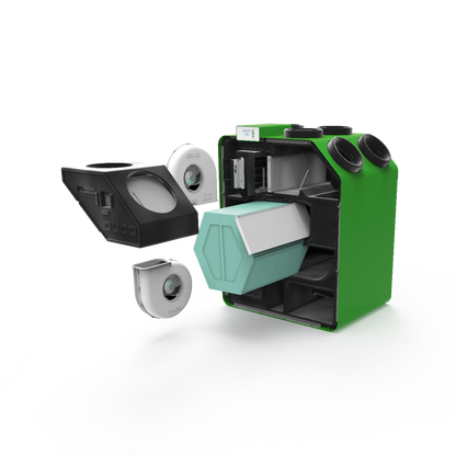 Exploded view DucoBox Energy Premium